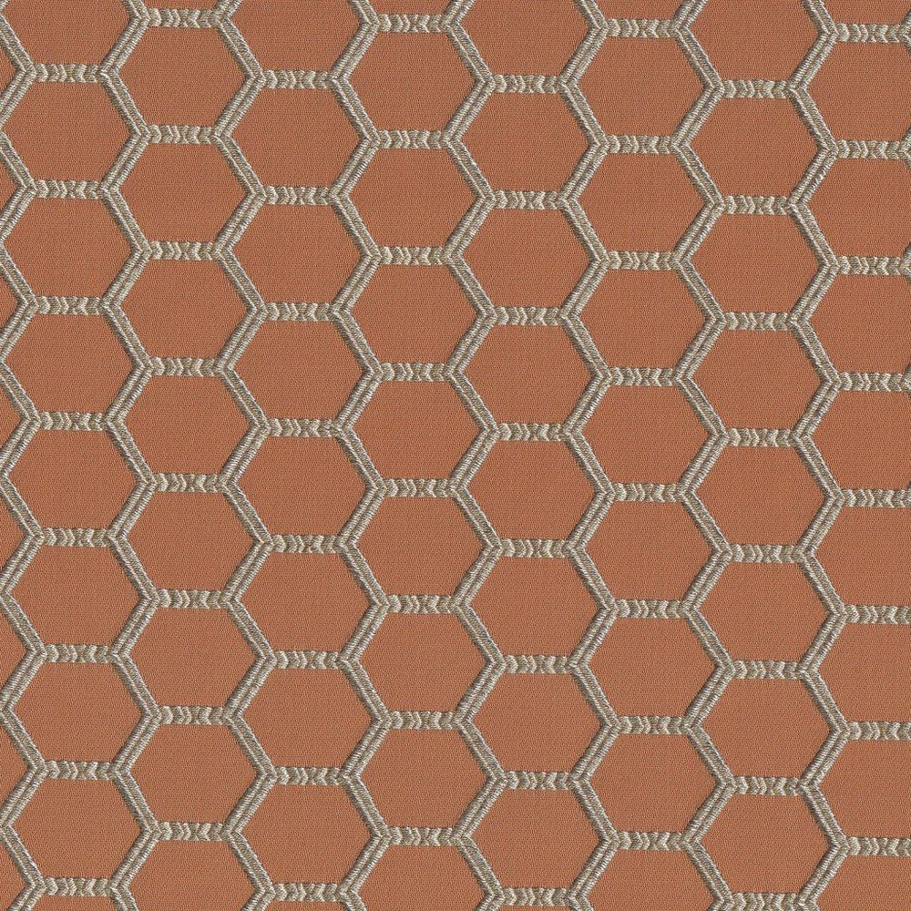 Honey Do Melon by RM CoCo Fabric Gemstones II Imperial Topaz to Tibetan Coral 55% Spun Viscose 45% Polyester See Sample 0 Horizontal: 4.09 and Vertical: 2.21 54 - Fabric Carolina -