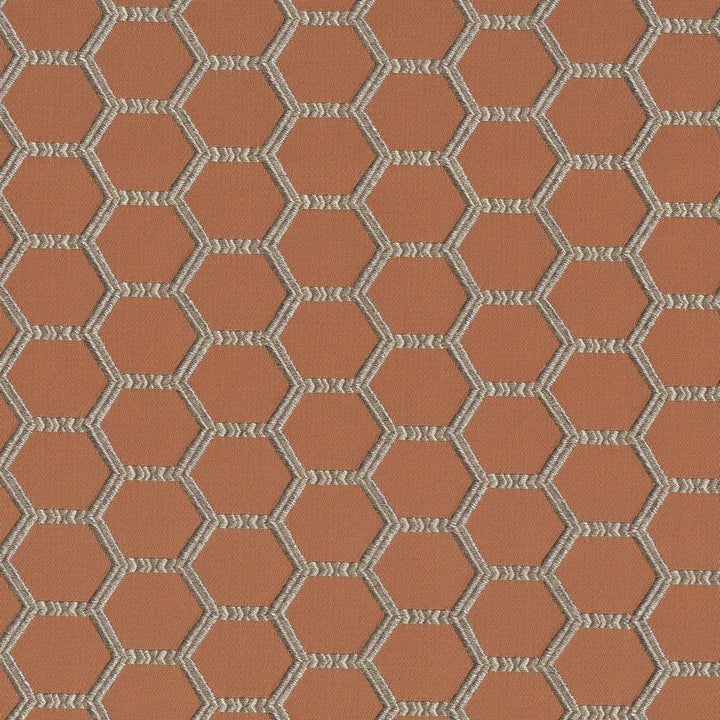 Honey Do Melon by RM CoCo Fabric Gemstones II Imperial Topaz to Tibetan Coral 55% Spun Viscose 45% Polyester See Sample 0 Horizontal: 4.09 and Vertical: 2.21 54 - Fabric Carolina -
