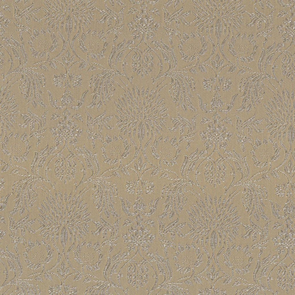 Secret Garden Floral Burnished Gold by RM CoCo Fabric Gemstones II Imperial Topaz to Tibetan Coral 58% Polyester 42% Viscose See Sample 0 Horizontal: 4.33 and Vertical: 6.1 55 - Fabric Carolina -