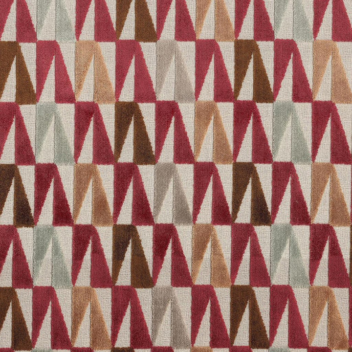 Vertex Melon by RM CoCo Fabric Gemstones II Imperial Topaz to Tibetan Coral 57% Spun Viscose 43% Polyester See Sample 28000 Horizontal: 7 and Vertical: 3.5 58 - Fabric Carolina -