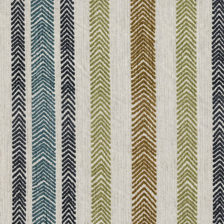 Chevron Stripe Crypton® Palm Grove by RM CoCo Fabric Gemstones II Jade to Emerald 51.96% Rayon 26.82% Polyester 16.76% Cotton 4.46% Flax See Sample 0 Horizontal: 14.13 and Vertical: 14.44 57 - Fabric Carolina -