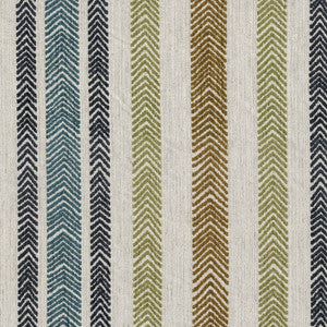 Chevron Stripe Crypton® Palm Grove by RM CoCo Fabric