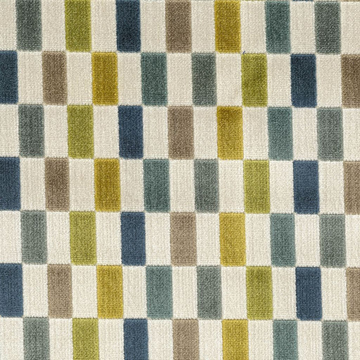 Mondrian Spruce by RM CoCo Fabric Gemstones II Jade to Emerald 57% Rayon 43% Polyester See Sample 37000 Horizontal: 7.25 and Vertical: 2.5 58 - Fabric Carolina -