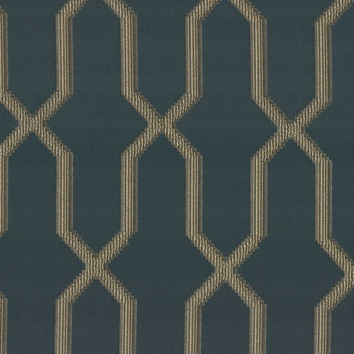 Nolita Trellis Deep Forest by RM CoCo Fabric Gemstones II Jade to Emerald 74% Recycled Polyester 26 Polyester See Sample 0 Horizontal: 4.53 and Vertical: 9.84 55 - Fabric Carolina -