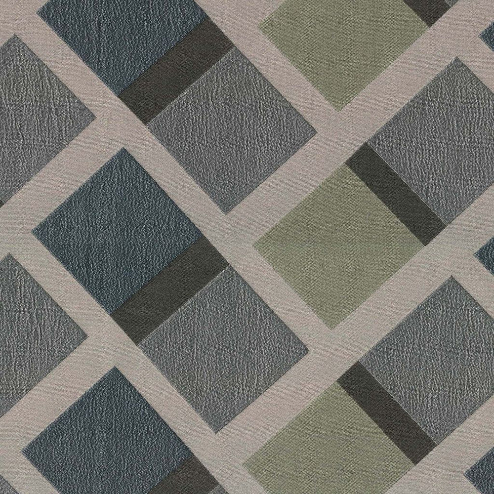 Pathway Trellis Aquamarine by RM CoCo Fabric Gemstones II Jade to Emerald 84% Polyester 16% Spun Viscose See Sample 0 Horizontal: 12.99 and Vertical: 6.3 53 - Fabric Carolina -