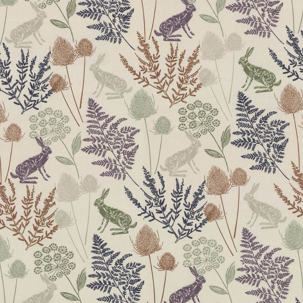 Beatrix's Garden Clover by RM CoCo Fabric Gemstones II Pink Morganite to Amethyst 100% Cotton See Sample 0 Horizontal: 13.58 and Vertical: 12.6 55 - Fabric Carolina -