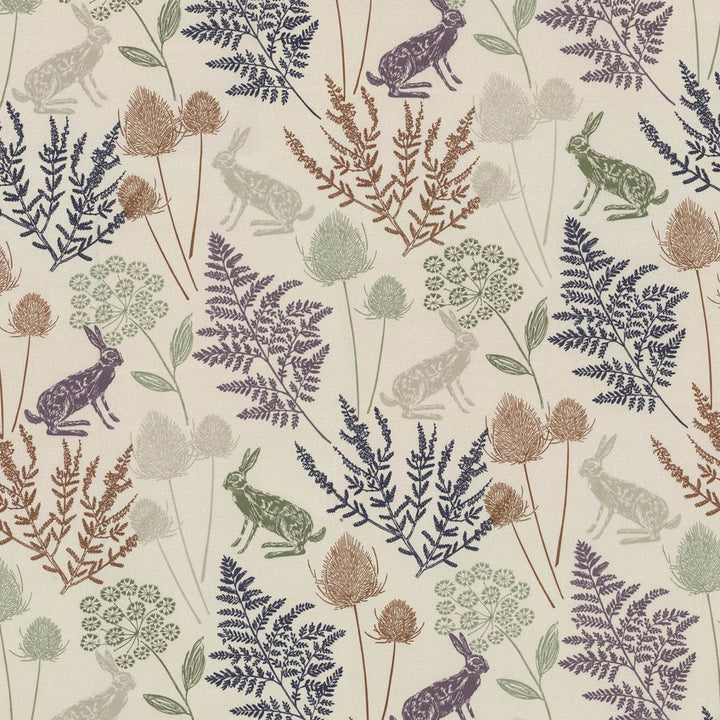 Beatrix's Garden Clover by RM CoCo Fabric Gemstones II Pink Morganite to Amethyst 100% Cotton See Sample 0 Horizontal: 13.58 and Vertical: 12.6 55 - Fabric Carolina -