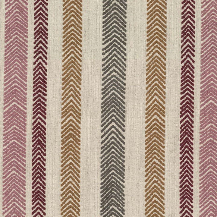 Chevron Stripe Crypton® Garnet by RM CoCo Fabric Gemstones II Pink Morganite to Amethyst 51.96% Rayon 26.82% Polyester 16.76% Cotton 4.46% Flax See Sample 0 Horizontal: 14.13 and Vertical: 14.44 57 - Fabric Carolina -