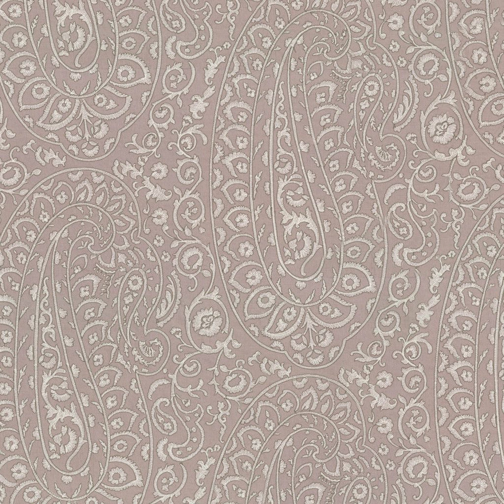 Fantasia Paisley Palace Pink by RM CoCo Fabric Gemstones II Pink Morganite to Amethyst 37% Linen 32% Spun Polyester 31% Cotton See Sample 0 Horizontal: 25 and Vertical: 22.05 57 - Fabric Carolina -