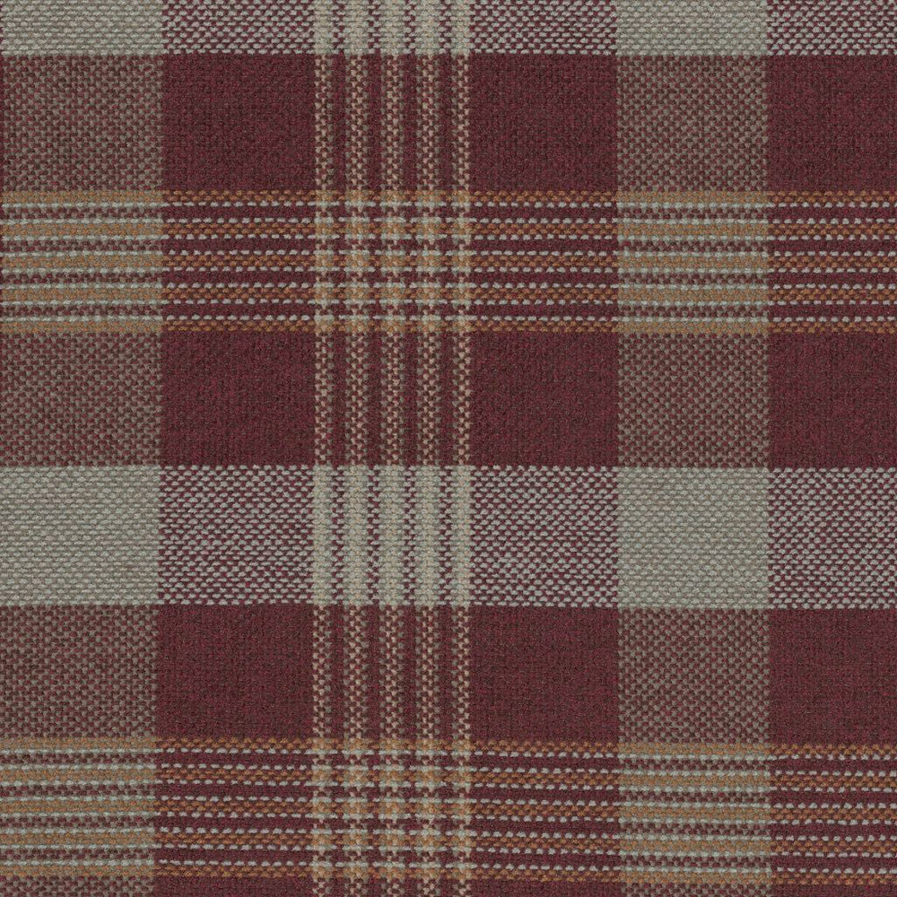 Hartley Check Wassail by RM CoCo Fabric Gemstones II Pink Morganite to Amethyst 100% Polyester See Sample 0 Horizontal: 6.89 and Vertical: 6.69 54 - Fabric Carolina -