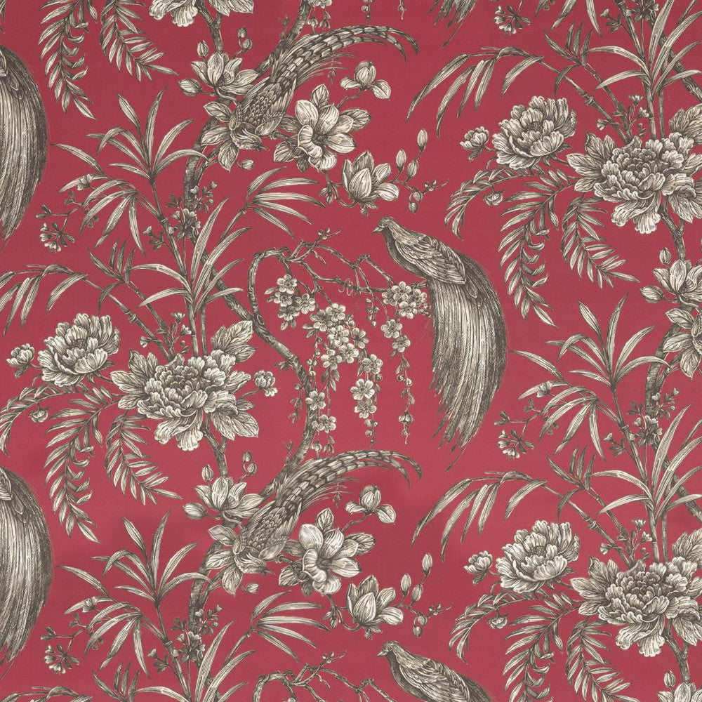 Lilibet's Garden Crimson by RM CoCo Fabric Gemstones II Pink Morganite to Amethyst 100% Polyester See Sample 0 Horizontal: 36.5 and Vertical: 16.75 55 - Fabric Carolina -