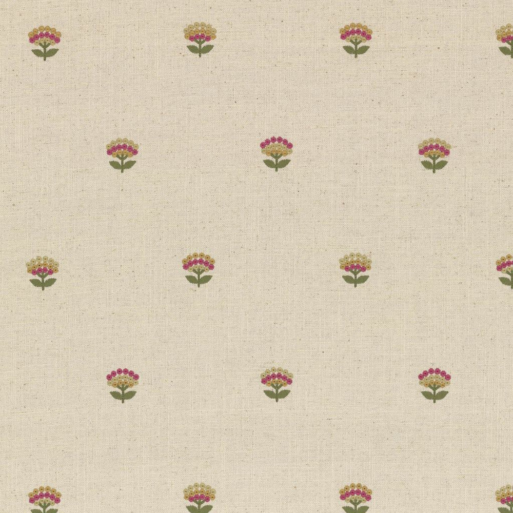 Primrose Garden Lantana by RM CoCo Fabric Gemstones II Pink Morganite to Amethyst 35% Cotton 27% Spun Polyester 22% Viscose 16% Linen See Sample 0 Horizontal: 10.43 and Vertical: 15.35 55 - Fabric Carolina -