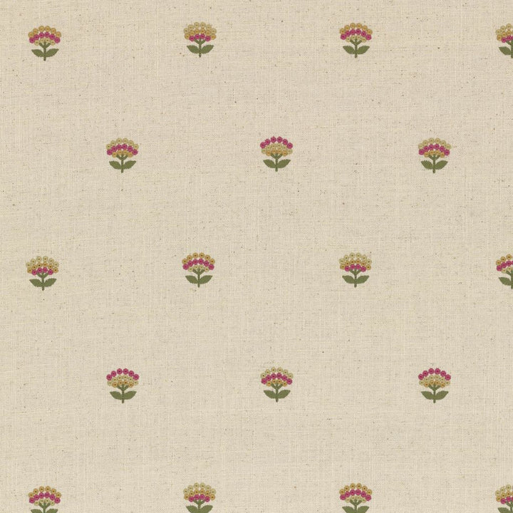 Primrose Garden Lantana by RM CoCo Fabric Gemstones II Pink Morganite to Amethyst 35% Cotton 27% Spun Polyester 22% Viscose 16% Linen See Sample 0 Horizontal: 10.43 and Vertical: 15.35 55 - Fabric Carolina -