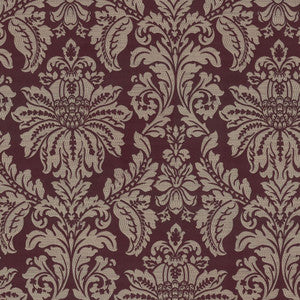 Rialto Damask Currant by RM CoCo Fabric