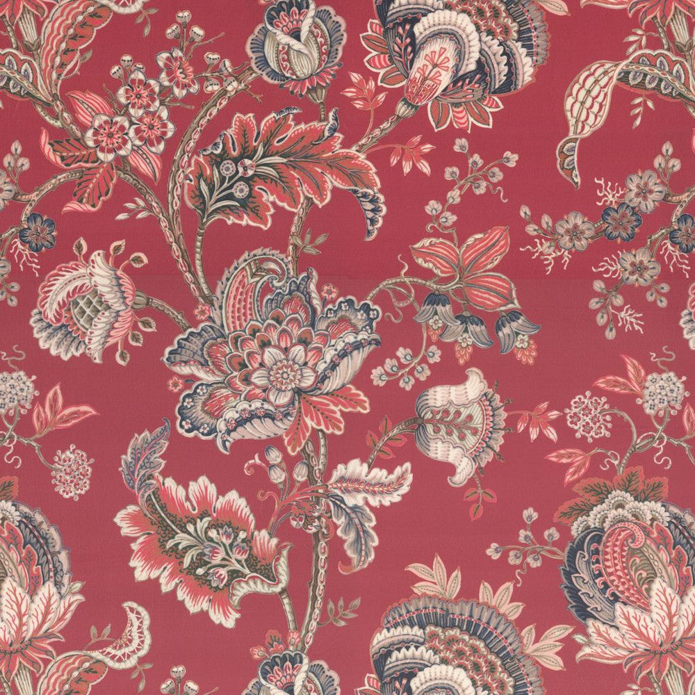 Tumbridge Wells Crimson by RM CoCo Fabric Gemstones II Pink Morganite to Amethyst 100% Polyester See Sample 0 Horizontal: 17.72 and Vertical: 17.72 55 - Fabric Carolina -