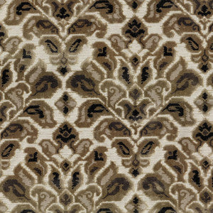 Blenheim Damask Hot Fudge by RM CoCo Fabric