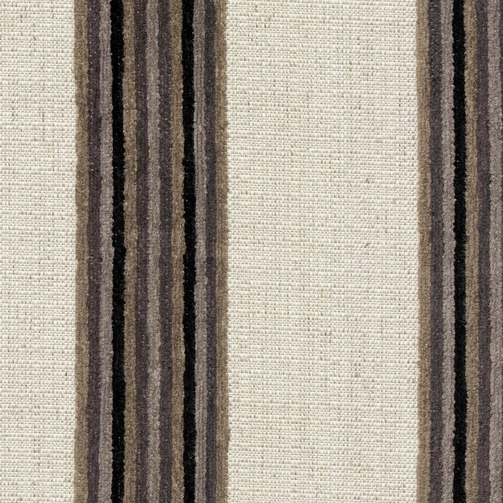 Halston Stripe Crypton® Shadow by RM CoCo Fabric Gemstones II Tahitian Gray Pearl to Onyx 42.11% Cotton 32.64% Rayon 23.05% Polyester 2.2% Flax See Sample 0 Horizontal: 7.25 and Vertical: 0.94 55 - Fabric Carolina -
