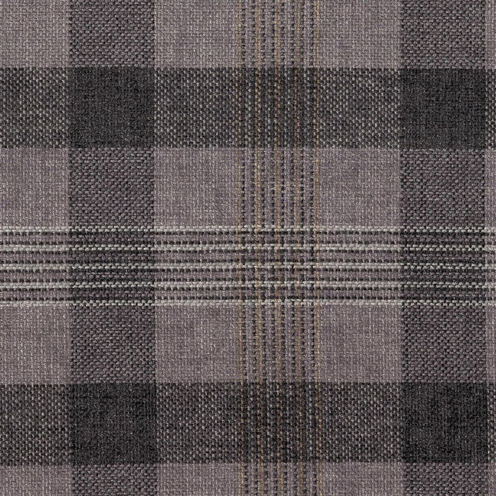 Hartley Check Truffle by RM CoCo Fabric Gemstones II Tahitian Gray Pearl to Onyx 100% Polyester See Sample 0 Horizontal: 6.89 and Vertical: 6.69 54 - Fabric Carolina -