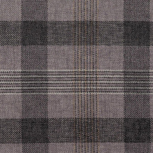 Hartley Check Truffle by RM CoCo Fabric