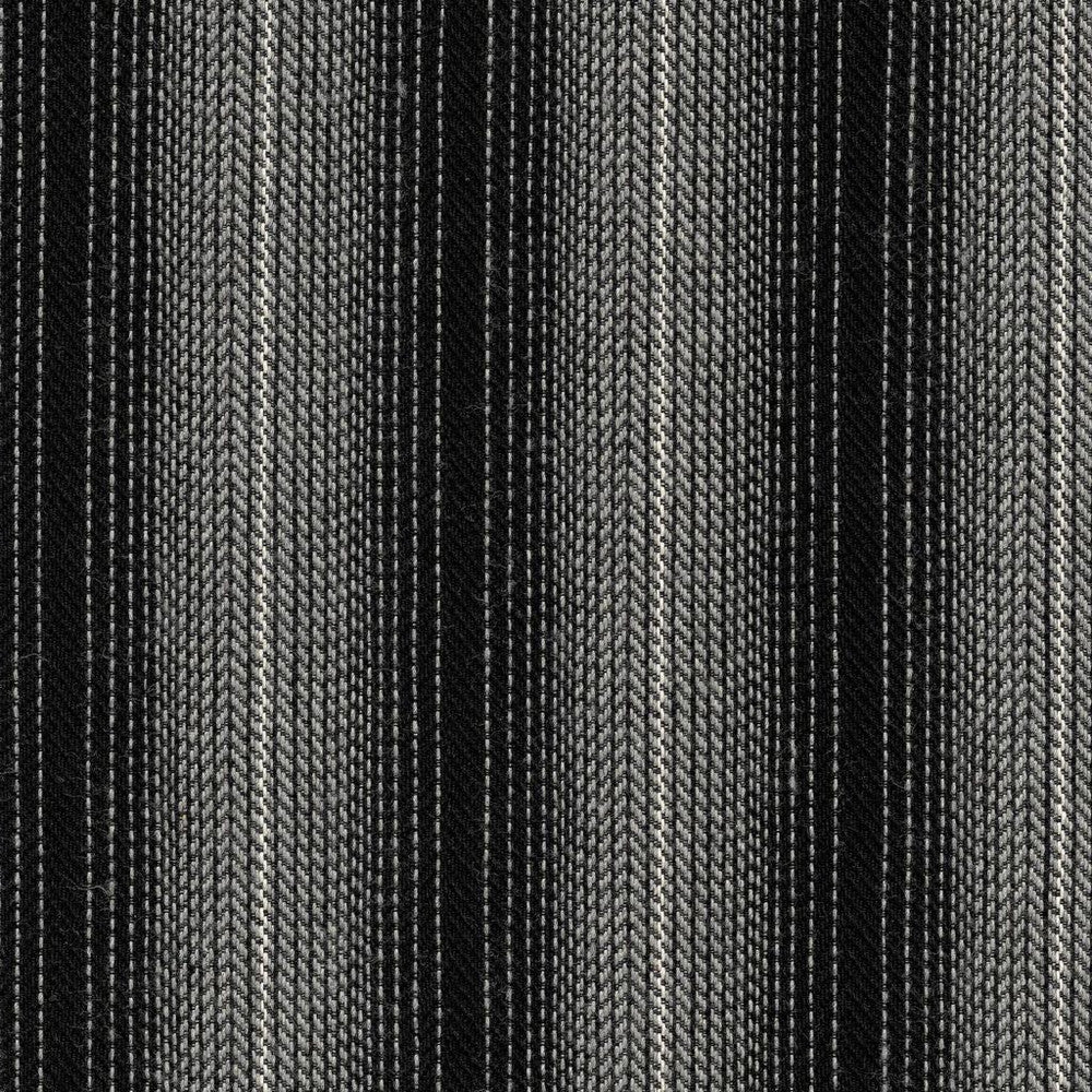 Reverb Stripe Crypton® Nightfall by RM CoCo Fabric Gemstones II Tahitian Gray Pearl to Onyx 53% Pre-Cr Cotton 47% PCR Polyester See Sample 0 Horizontal: 3.13 and Vertical: 0.13 57 - Fabric Carolina -
