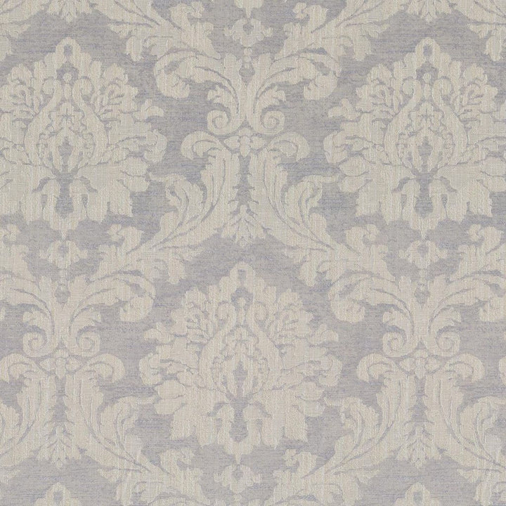 Essex Damask Gull by RM CoCo Fabric Gemstones II White Sapphire to Gray Moonstone 66% Polyester 34% Cotton See Sample 15000 Horizontal: 13.66 and Vertical: 17 55 - Fabric Carolina -