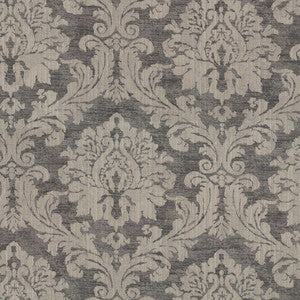 Essex Damask Smoke by RM CoCo Fabric