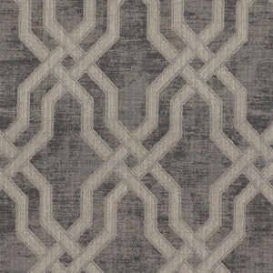 Essex Trellis Smoke by RM CoCo Fabric