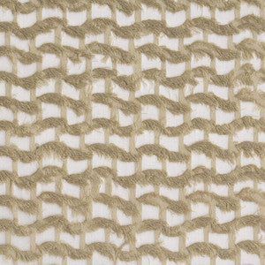 Eyelash Sheer Flax by RM CoCo Fabric
