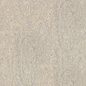 Fantasia Paisley Linen by RM CoCo Fabric