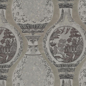 Forbidden City Ash by RM CoCo Fabric