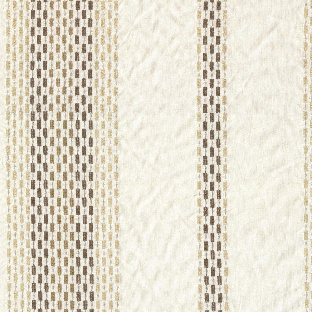 Spangle Stripe Spanish Moss by RM CoCo Fabric Gemstones II White Sapphire to Gray Moonstone Base 70% Viscose 30% Linen Emb. 70% Spun Polyester 30% Viscose See Sample 0 Horizontal: 16.54 and Vertical: 0.98 54 - Fabric Carolina -