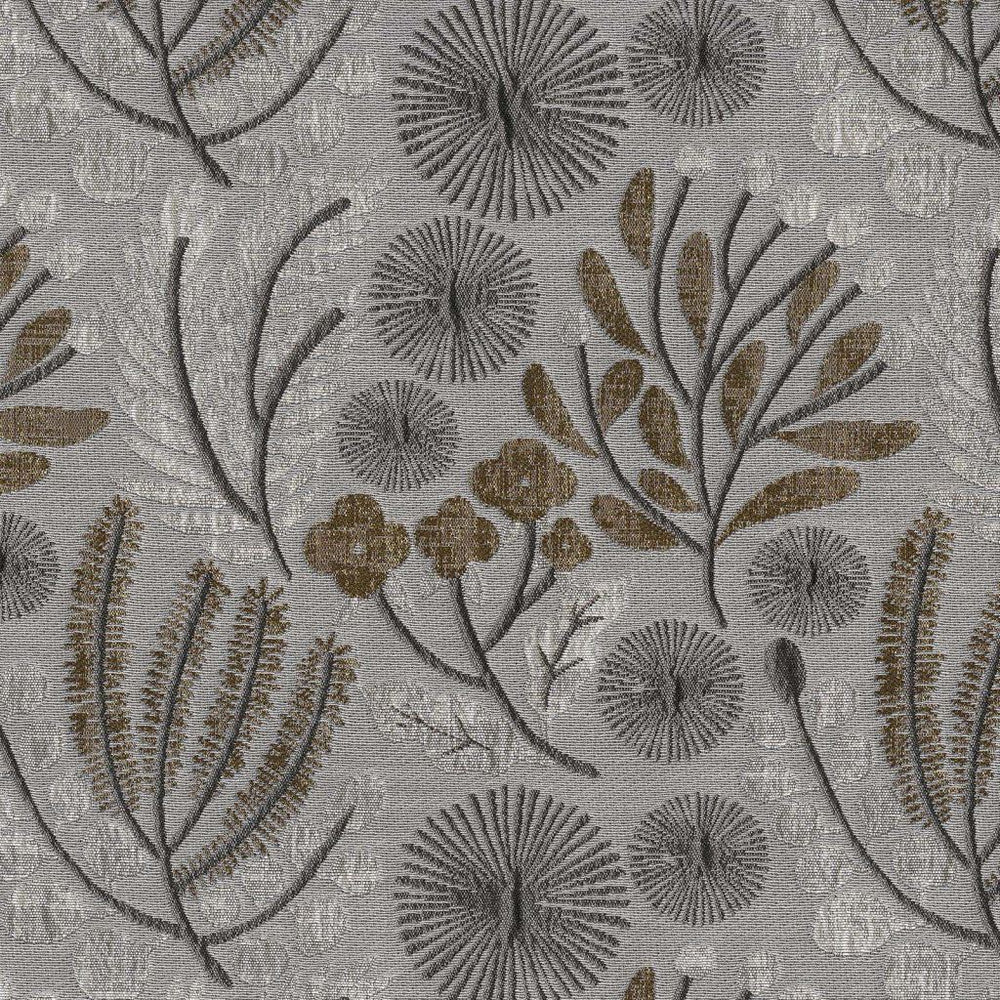 Wildflower Garden Hazelnut by RM CoCo Fabric Gemstones II White Sapphire to Gray Moonstone 100% Polyester See Sample 0 Horizontal: 6.89 and Vertical: 6.89 56 - Fabric Carolina -