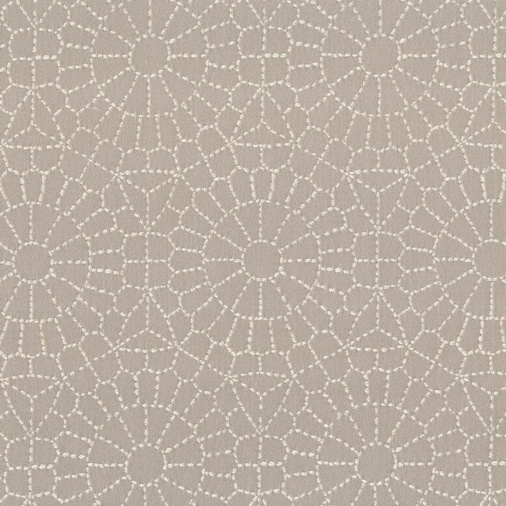 Zinnia Pearl by RM CoCo Fabric Gemstones II White Sapphire to Gray Moonstone 52% Cotton 34% Polyester 14% Spun Viscose See Sample 0 Horizontal: 4.37 and Vertical: 7.68 54 - Fabric Carolina -