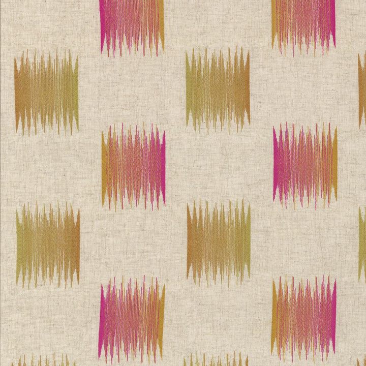 Arroyo Ikat Lantana by RM CoCo Fabric Gemstones II Pink Morganite to Amethyst 32% Viscose 26% Linen 22% Cotton 20% Spun Polyester See Sample 0 Horizontal: 17.72 and Vertical: 15.35 53 - Fabric Carolina -