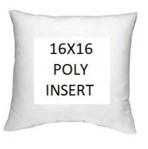 16X16 Poly Insert by Norbar Fabric PILLOW INSERT 100% POLY SHELL & FILL US - Fabric Carolina -