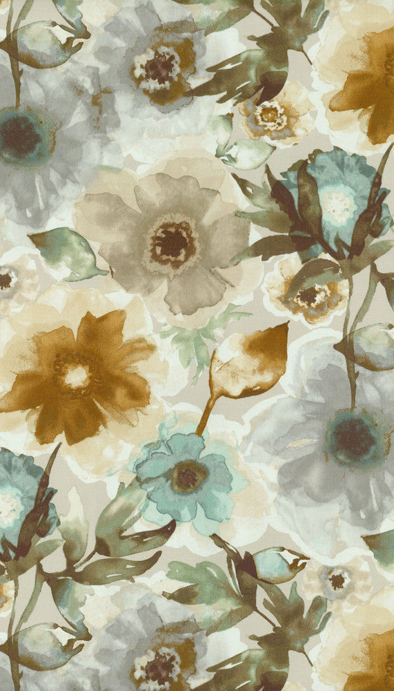 Petal Press Mineral 170051 by Studio NYC Design Fabric - 100% COTTON PERU 42000 Horizontal: 13.5 and Vertical: 25.25 54 - Fabric Carolina -