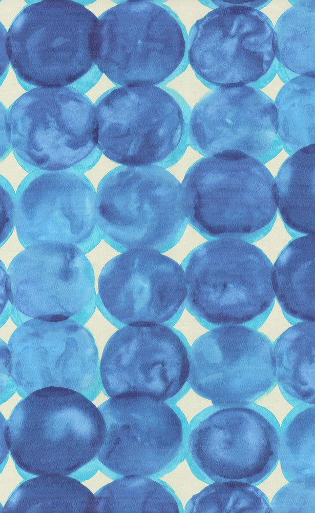 Phases Ocean 170063 by Studio NYC Design Fabric - 100% Polyester 42000 Horizontal: 13.5 and Vertical: 25.25 54 - Fabric Carolina -