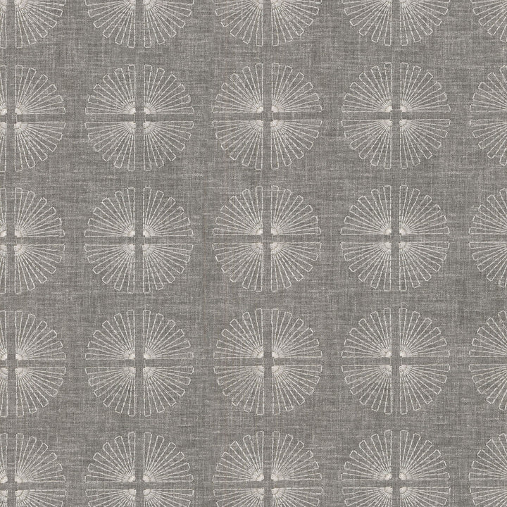 Array Emb Smoke 170071 by Studio NYC Design Fabric - Base:52% Polyester 48% Cotton Embroid:100% Rayon INDIA 9000 Horizontal: 3.2 and Vertical: 3.2 54 - Fabric Carolina -