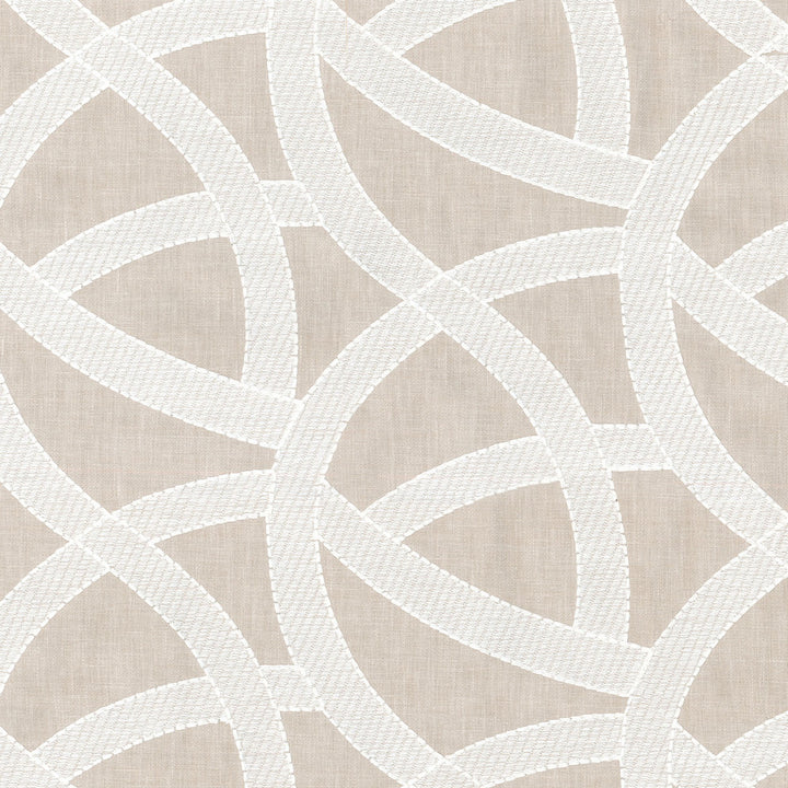 Lunar Emb Dune 170100 by Studio NYC Design Fabric - Base:50%Polyester 50%Cotton Embroid:100%Rayon India 15000 Horizontal: 9 and Vertical: 13 55" Base 52"Embroidery - Fabric Carolina -