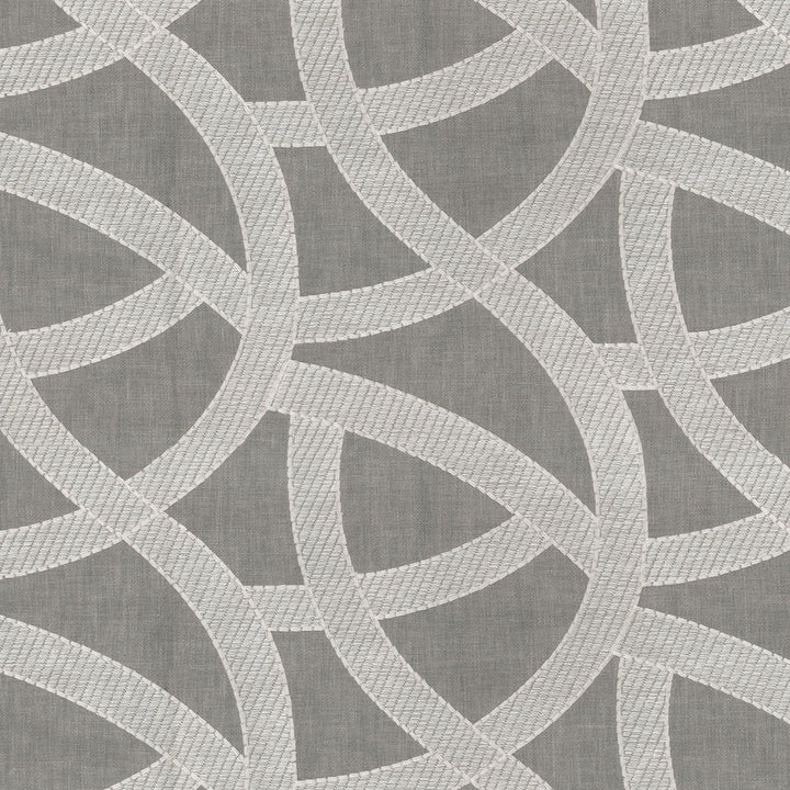 Lunar Emb Smoke 170101 by Studio NYC Design Fabric - Base:50%Polyester 50%Cotton Embroid:100%Rayon India 15000 Horizontal: 9 and Vertical: 13 55" Base 52"Embroidery - Fabric Carolina -
