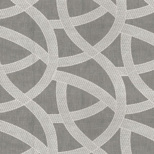 Lunar Emb Smoke 170101 by Studio NYC Design Fabric