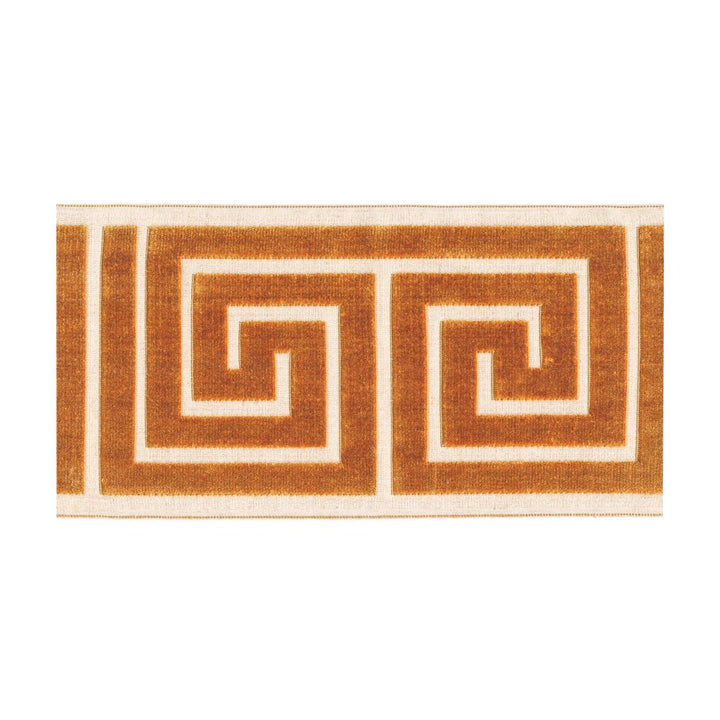 BD133 Border 7" Gold Rush by RM CoCo Trim Creative Threads V 58% Rayon 31% Polyester 11% Linen See Sample 0 Horizontal: 7 and Vertical: 13.5 7 - Fabric Carolina -
