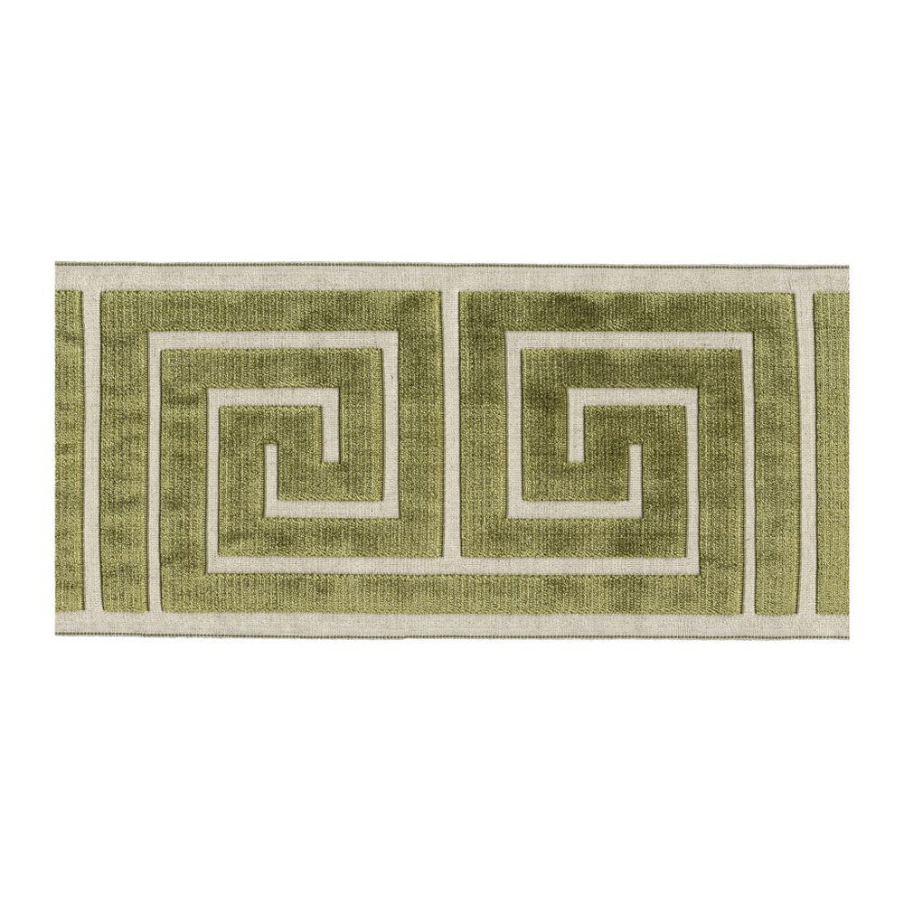 BD133 Border 7" Lemon Grass by RM CoCo Trim Creative Threads V 58% Rayon 31% Polyester 11% Linen See Sample 0 Horizontal: 7 and Vertical: 13.5 7 - Fabric Carolina -