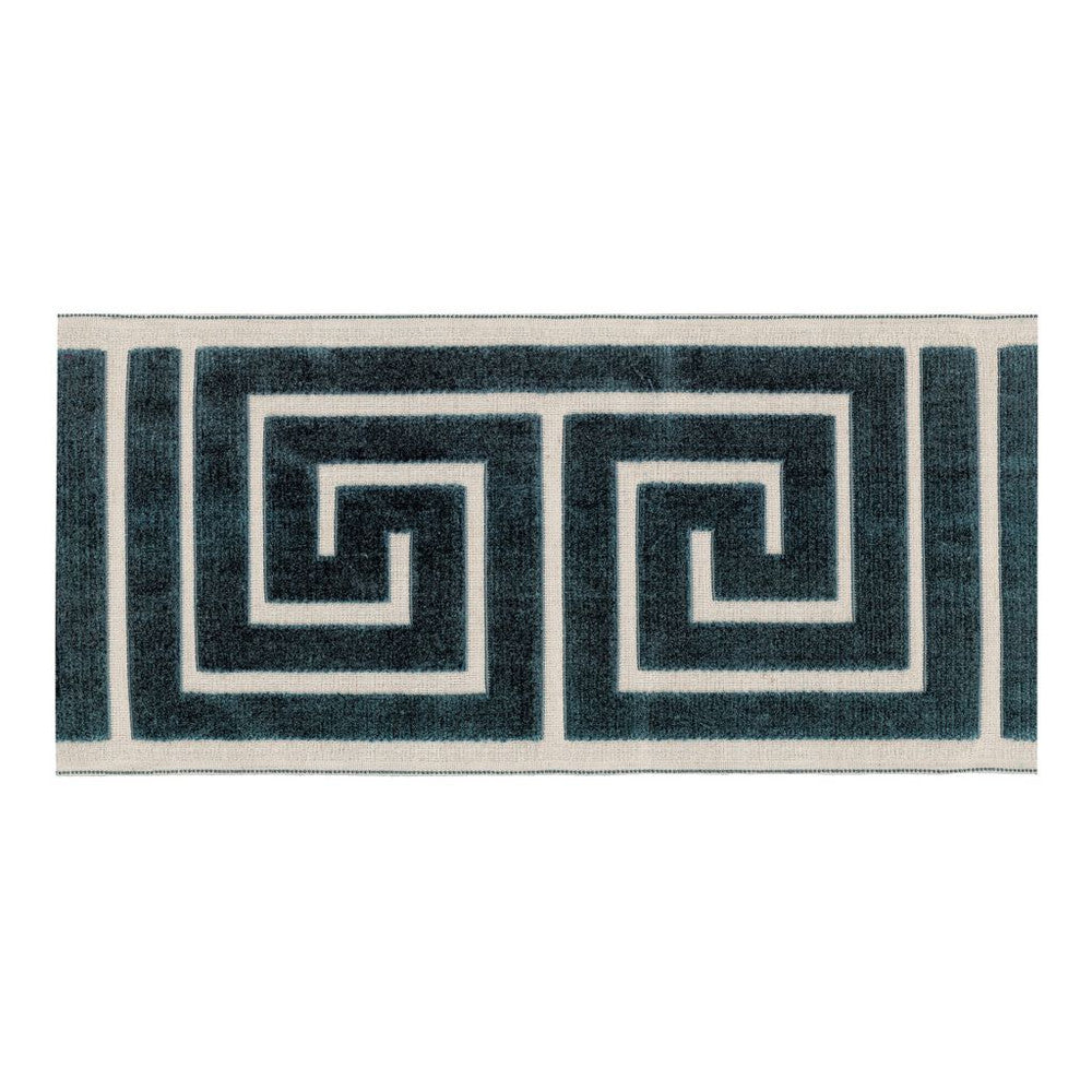 BD133 Border 7" Mood Indigo by RM CoCo Trim Creative Threads V 58% Rayon 31% Polyester 11% Linen See Sample 0 Horizontal: 7 and Vertical: 13.5 7 - Fabric Carolina -