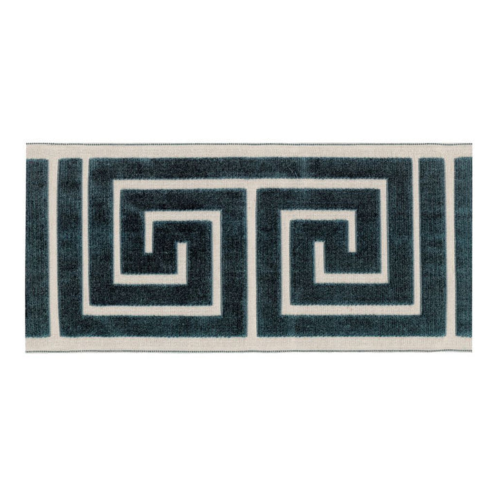 BD133 Border 7" Mood Indigo by RM CoCo Trim Creative Threads V 58% Rayon 31% Polyester 11% Linen See Sample 0 Horizontal: 7 and Vertical: 13.5 7 - Fabric Carolina -