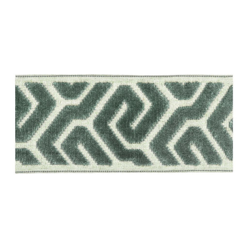 BD134 Border 3.5" Aquamarine by RM CoCo Trim Creative Threads VI 58% Rayon 31% Polyester 11% Linen See Sample 0 Horizontal: 3.5 and Vertical: 4 3.5 - Fabric Carolina -