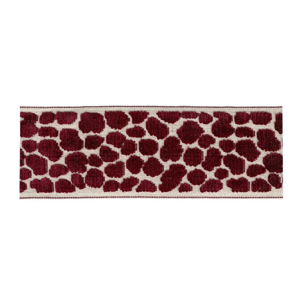 BD135 Border 3.5" Garnet by RM CoCo Trim Creative Threads VII 58% Rayon 31% Polyester 11% Linen See Sample 0 Horizontal: 3.5 and Vertical: 7.5 3.5 - Fabric Carolina -