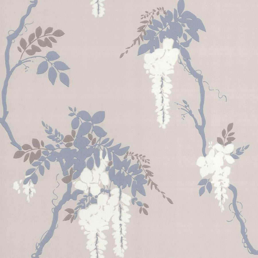 Leonora (Wp) # 02 by 1838 Wallcoverings Wallpaper Camellia HALF DROP PASTE THE WALL UNITED KINGDOM V-21" 20.5"X11YD - Fabric Carolina -