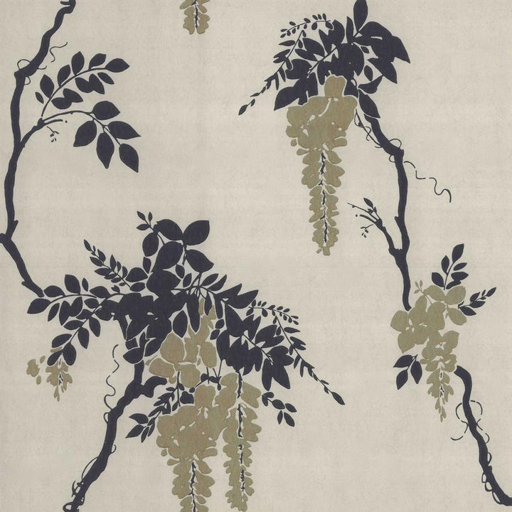 Leonora (Wp) # 04 by 1838 Wallcoverings Wallpaper Camellia HALF DROP PASTE THE WALL UNITED KINGDOM V-21" 20.5"X11YD - Fabric Carolina -