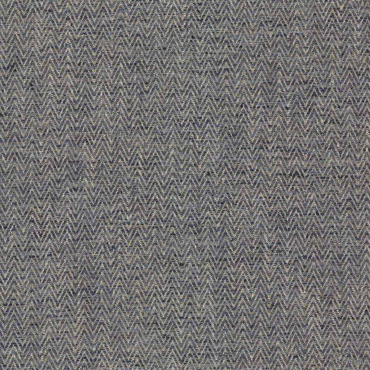 Montague Chevron Blue Stone by RM CoCo Fabric Bespoke Collection 100% Polyester See Sample 51000 Horizontal: 0.75 and Vertical: 0.5 54 - Fabric Carolina -